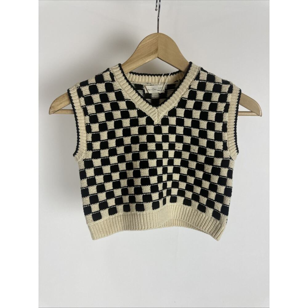 NWT RYLEE & CRU Sweater Vest | Check Size 4-5Y